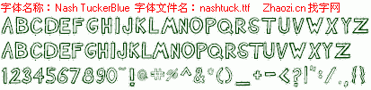 查看字体及作者详细介绍