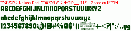 查看字体及作者详细介绍