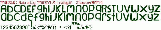 查看字体及作者详细介绍