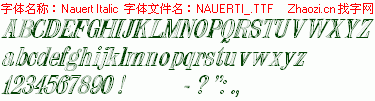 查看字体及作者详细介绍