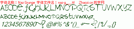 查看字体及作者详细介绍