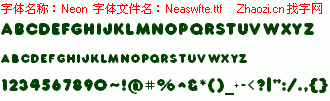 查看字体及作者详细介绍