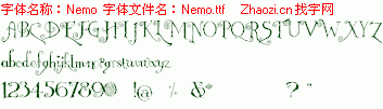 查看字体及作者详细介绍