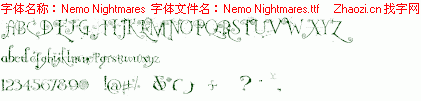 查看字体及作者详细介绍