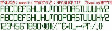查看字体及作者详细介绍