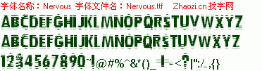 查看字体及作者详细介绍