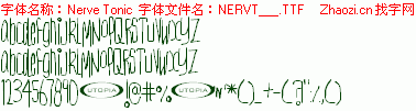 查看字体及作者详细介绍
