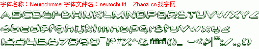 查看字体及作者详细介绍