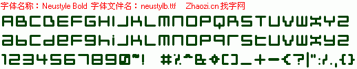 查看字体及作者详细介绍
