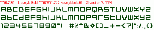 查看字体及作者详细介绍