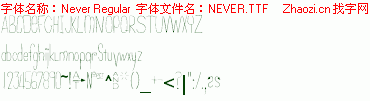 查看字体及作者详细介绍