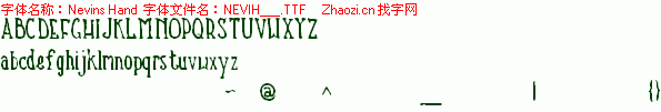 查看字体及作者详细介绍