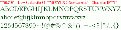 查看字体及作者详细介绍