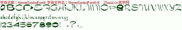 查看字体及作者详细介绍