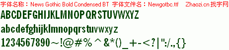 查看字体及作者详细介绍