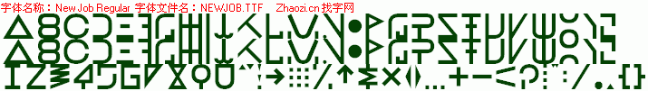 查看字体及作者详细介绍
