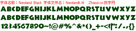 查看字体及作者详细介绍