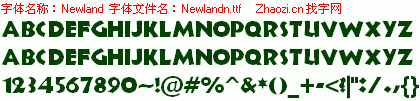 查看字体及作者详细介绍