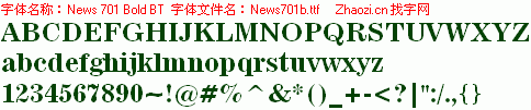 查看字体及作者详细介绍