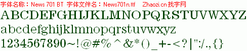 查看字体及作者详细介绍