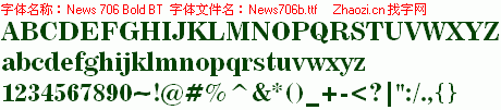查看字体及作者详细介绍