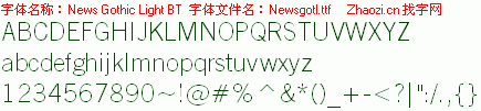 查看字体及作者详细介绍