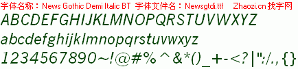 查看字体及作者详细介绍