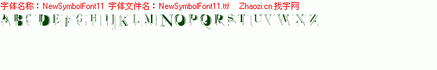 查看字体及作者详细介绍