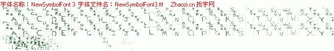 查看字体及作者详细介绍