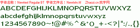 查看字体及作者详细介绍