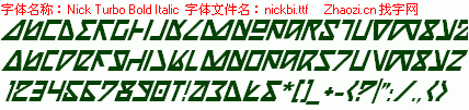 查看字体及作者详细介绍