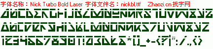查看字体及作者详细介绍