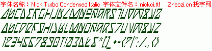 查看字体及作者详细介绍