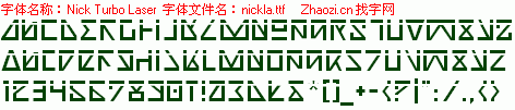 查看字体及作者详细介绍