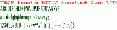 查看字体及作者详细介绍