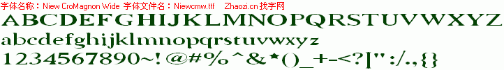 查看字体及作者详细介绍