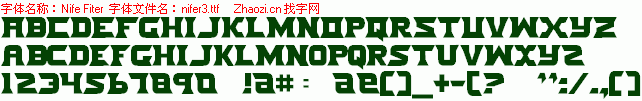 查看字体及作者详细介绍