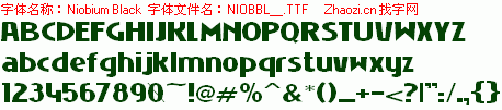 查看字体及作者详细介绍