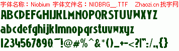 查看字体及作者详细介绍