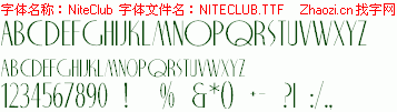 查看字体及作者详细介绍