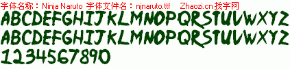 查看字体及作者详细介绍