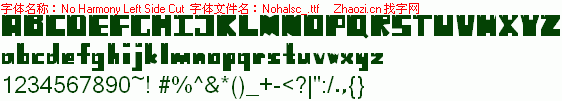 查看字体及作者详细介绍