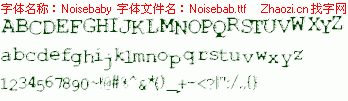 查看字体及作者详细介绍