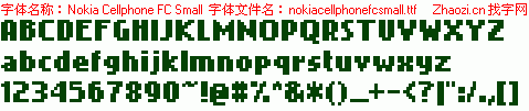 查看字体及作者详细介绍