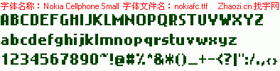 查看字体及作者详细介绍