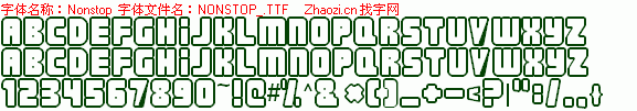 查看字体及作者详细介绍