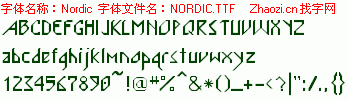 查看字体及作者详细介绍