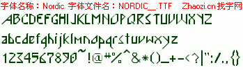 查看字体及作者详细介绍