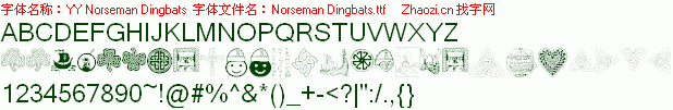 查看字体及作者详细介绍