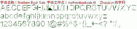 查看字体及作者详细介绍